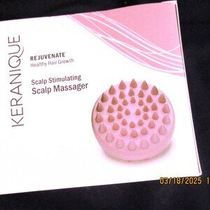 Keranique Scalp Therapy Manual Massager Hair Growth Stimulator for Dry or Wet
